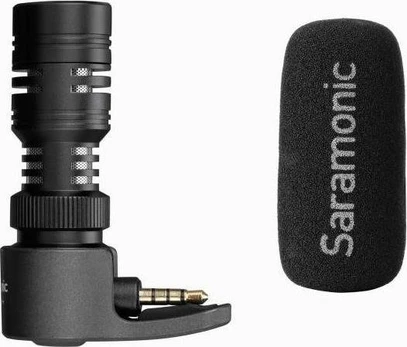 Mikrofonas Saramonic SmartMic+, juoda
