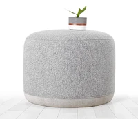 Pufas Cedre-Grey Pilka kaina