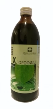 Maisto papildas CHLOROFILAS iš liucernos 500ml kaina