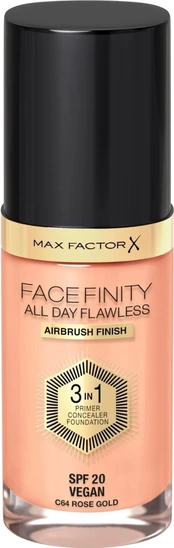 Tonuojantis kremas Max Factor All Day Flawless 3 in 1 C64 Rose Gold, 30 ml kaina