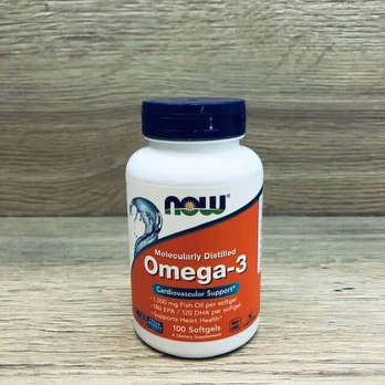 Maisto papildas NOW Omega 3 1000mg 100 kaps.