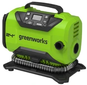 Oro kompresorius Greenworks G24IN, 24 V kaina