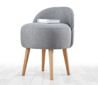 Pufas Corvile-Grey Pilka