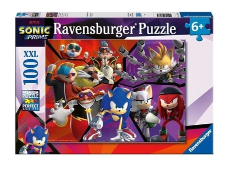 Dėlionė Ravensburger Sonic Prime 13383, 36 cm x 49 cm