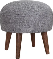 Pufas Deff-Grey Pilka kaina