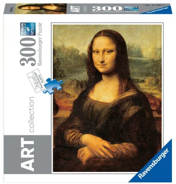 Dėlionė Ravensburger Leonardo. Mona Lisa 14005, 49 cm x 36 cm