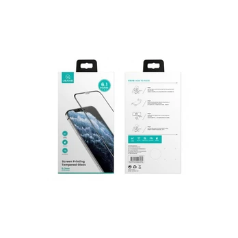 USAMS BH636 apsauginis stiklas iPhone 12 Mini, Skaidrus