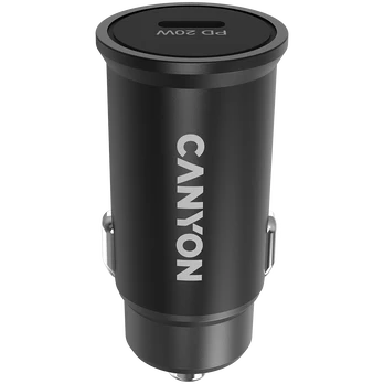 Canyon, PD 20W Pocket size car charger, input: DC12V-24V, output: PD20W