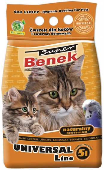 Certech Super Benek Universal Compact - kačių kraiko suspaudimas 5 l