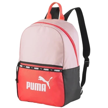 Kuprinė Puma Core Base 79140 02, raudona/rožinė/pilka