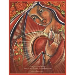Mother Mary oracle journal užrašinė