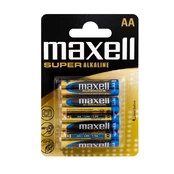 Maxell Super Alkaline LR6 (AA) maitinimo elementai 4vnt pakuotė kaina