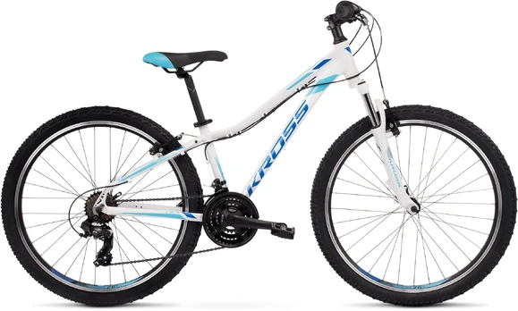 Dviratis kalnų Kross Lea 1.0, 26 ", mėlynas/baltas