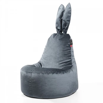 Sėdmaišis Daddy Rabbit Fresh, pilkas/šviesiai mėlynas, 130 l