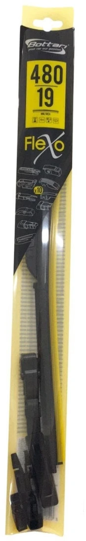 Automobilių valytuvas Bottari Flexo, 48 cm, 11 vnt.