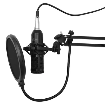 Media tech Mikrofonas su priedų rinkiniu STUDIO AND STREAMING MICROPHONE MT397K