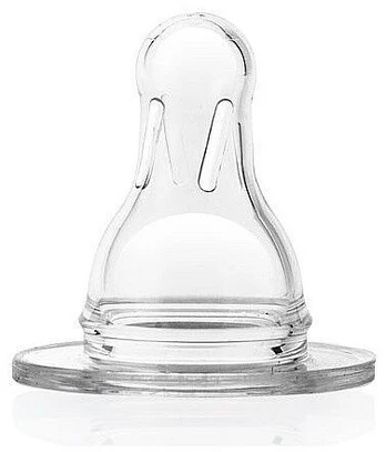 Čiulptukas Dr Brown's Silicone Nipples Narrow Neck, 3 mėn.