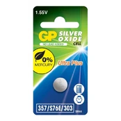 Elementai GP GPPBS357F014, AG13/SR44/LR44, 1.55 V, 1 vnt. kaina