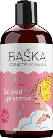 Dušo želė Solverx Raspberry, 500 ml kaina