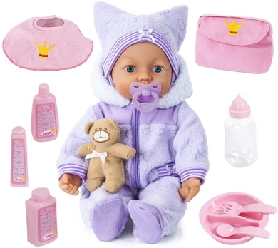 Lėlė - vaikas Bayer Piccolina Magic Eyes 94694AA, 46 cm