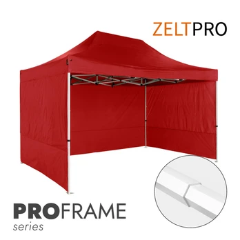Prekybinė palapinė Zeltpro PROFRAME 3x2 Raudona
