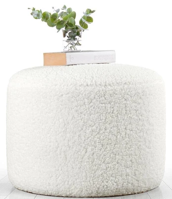 Pufas Skylee-White Balta