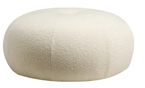 Pufas Tina-Bouclet White Bouclet balta kaina