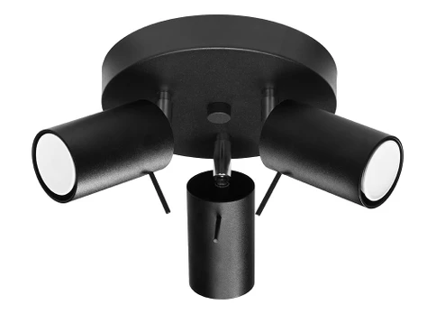 Šviestuvas lubinis Sollux Plafond Ring 3P, 40 W, GU10