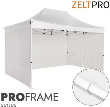 Prekybinė palapinė Zeltpro PROFRAME 3x4,5 balta