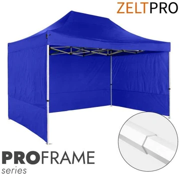 Prekybinė palapinė Zeltpro PROFRAME 3x4,5 mėlyna