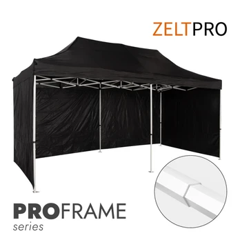 Prekybinė palapinė Zeltpro PROFRAME 3x6 juoda