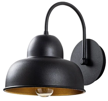 Sieninis šviestuvas Berceste-180BLACK-A Juodas
