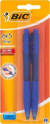 Tušinukas Bic 893224, mėlyna, 1 mm, 2 vnt.