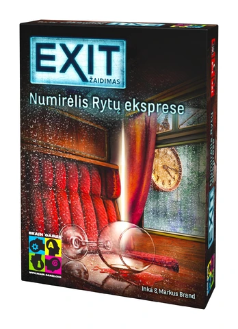 Stalo žaidimas Brain Games Žaidimas Exit: Numirėlis Rytų eksprese, LT