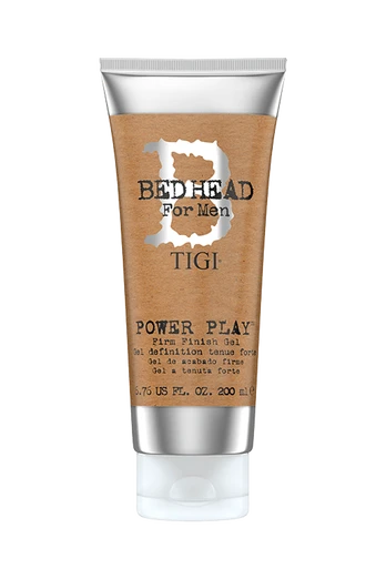 Tigi Bed Head For Men Power Play Firm Finish Gel Plaukų formavimo gelis 200ml