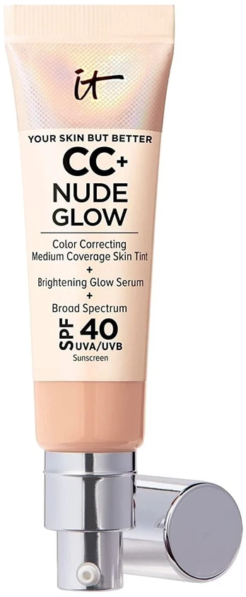 Tonuojantis kremas IT Cosmetics CC+ Nude Glow SPF 40 Neutral Medium, 32 ml