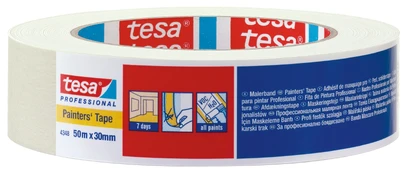 Dažymo juosta Tesa, 0.5 m x 3 cm kaina
