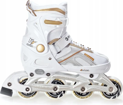 Riedučiai Raven Pulse, aukso/balti, 37-40