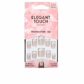 Dirbtiniai nagai Elegant Touch French S (24 uds) kaina