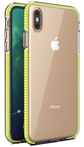 Telefono dėklas TakeMe, Apple iPhone XS Max, geltona kaina