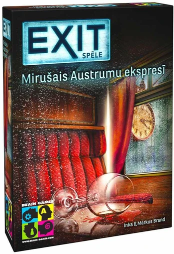 Stalo žaidimas Brain Games Exit: Dead Man On The Orient Express, LV