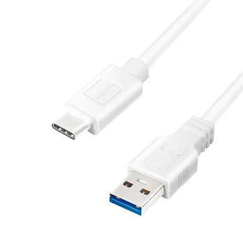 Kabelis Logilink USB - USB-C USB, USB-C, 0.5 m, balta