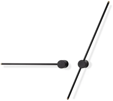 Sieninis šviestuvas Sword-13488 Juodas