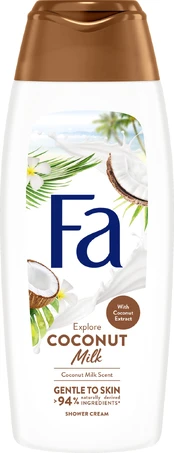 Dušo želė Fa Coconut milk, 400 ml kaina