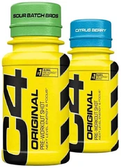 CELLUCOR C4® Pre-Workout Shots 12x60ml (Uogų) kaina
