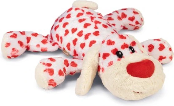 Žaislas šuniui Beeztees XL Cuddle 27127, 48 cm, baltas/raudonas