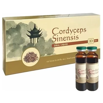 Maisto papildas Kininis kordicepsas 10x10ml