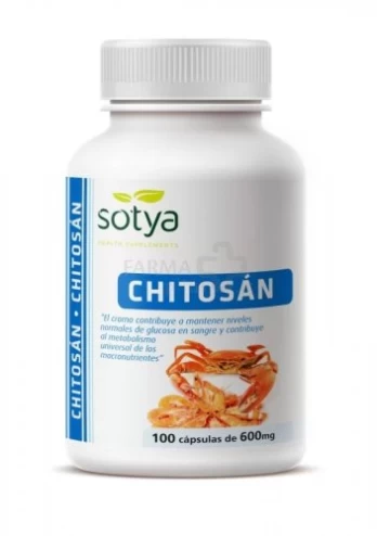 Maisto papildas SOTYA Chitozanas 600mg N100