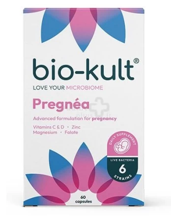 Maisto papildas BIO-KULT Pregnea kapsulės N60
