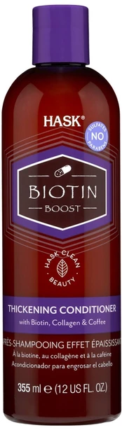 Kondicionierius Hask biotin boost thickening conditioner, 355 ml kaina